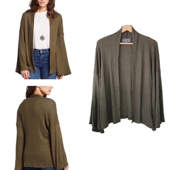 Sunday In Brooklyn Evereve Waffle Cardigan